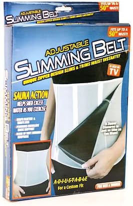 Adjustable Slimming Exercise Belt Men Women Shed Water Weight Back Brace Zipper (Regular JB5702 Unisex)