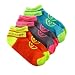 Zumba Fitness Women's Splash Sock-Pack of 3 (Multi, One Size)