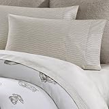 IMAGE OF Harbor House Beach House 250-Thread-Count Sateen Full Sheet Set