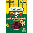 Nathan's Famous Hot Dog Treats, All Beef, 4-Ounce Ziplock Bags (Pack of 4)