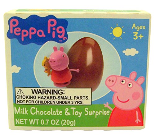 Peppa Pig Milk Chocolate Egg with Toy Surprise in Box, oz