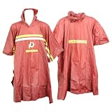 Washington Redskins Hooded Rain Poncho - Burgundy, Big