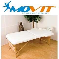 MOVIT� Deluxe Massageliege / Massagetisch im Set - 80 cm breite