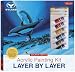 Walter Foster Layer-by-Layer Acrylic Painting Kit - Dolphin Mates