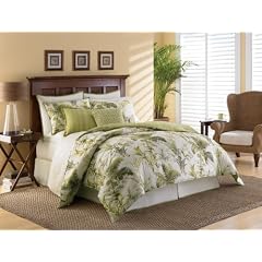 Tommy Bahama Island Botanical Comforter Set, Queen