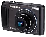 Samsung WB1000 Digitalkamera (12 Megapixel, 24mm Weitwinkel,5x optischer Zoom, Dual IS, HD-Video, HDMI, 7,6 cm (3 Zoll) VGA) schwarz - 