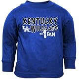 Kentucky Wildcats Royal Blue Infant #1 Fan Long Sleeve T-shirt