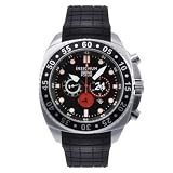 Insignum Herren-Armbanduhr Forum Stahl Schwarz Ip212318