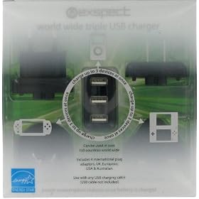 Exspect EX875 Triple USB Travel Charger
