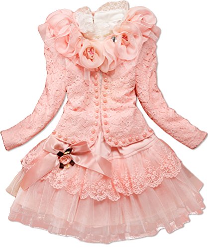 Baby Girls 3 Piece Cardigan Clothes Kids TuTu Dress Outfit Clothing
