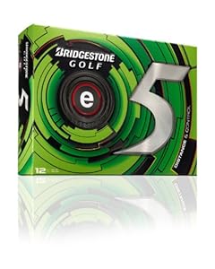 Bridgestone Golf 2013 e5 Golf Balls (Pack of 12), White