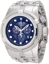 Big Sale Invicta Men's 0820 Reserve Chronograph Black Mother of Pearl Dial Stainless Steel Watch