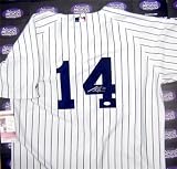 Curtis Granderson Autographed/Hand Signed Yankees Jersey (New York Yankees Baseball Jersey) JSA