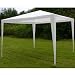 Oxid7 Pavillon, Pavillion, Gartenpavillon, Gartenzelt, Partyzelt (3 x 3 x 2,45 m) in Weiß