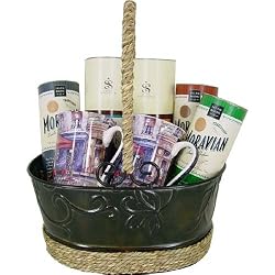 It's Cold Outside - Luxury Cocoa and Cookies Warming Gift Basket