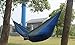 Apache Outdoor Nylon Camping Hammock for Two, Premium, Lightweight, Compact & Portable for Camping, Hiking, Backyard Lounging & More Made of Durable Parachute Nylon