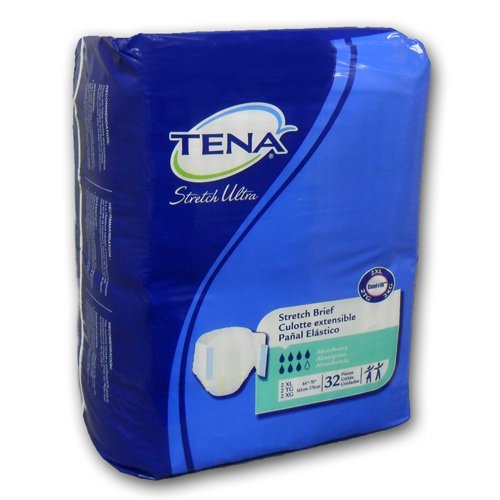 Tena Stretch Ultra Briefs 2XL Case/64 (2/32s) On Sale