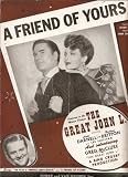 Books : A Friend fo Yours (Featured in the motion picture "The Great John L.")