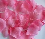 500 Hot Pink Silk Rose Petals Wedding Party Favors
