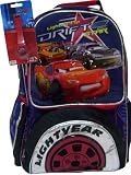 Drift Star Cars Backpack Bonus LCD Watch