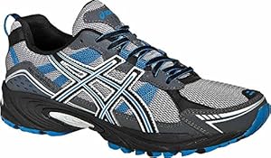 ASICS Men's GEL-Venture 4 Running Shoe,Charcoal/Carbon/Blue,8.5 M US