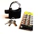 2 X Kabrus Alarmed Padlock For Security With 110db Siren Alarm Bike Home Security Garden Sheds Motorcycles Dog Cages Gates Garages Caravans Equestrian Boating Vehicles Multi purpose Smart Lock 1 Year Warranty
