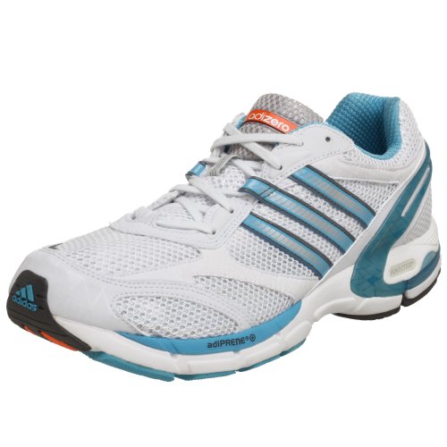 adidas Women's adiZero Tempaya 2 Running Shoe,White/Sky/Grey,9 M adidas Women's adiZero Tempaya 2 Running Shoe,White/Sky/Grey,9 M