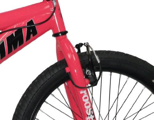 Rooster Big Momma Spoke 2011 Girl's BMX Bike - Neon Pink, 20 Inch