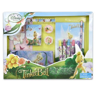 Disney Tinker Bell School Supplies - 30-Piece Stationery Set