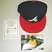 Chipper Jones Autographed/Hand Signed Atlanta Braves Baseball Cap