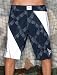 TAPOUT UPPER DIVISION BOARD SHORTS BLACK /WHITE