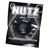 U Got Nutz Cockring (48/bowl), Black, Silver
