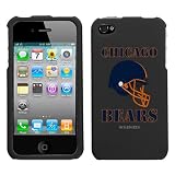 iPhone 4 4S Chicago Bears Black Superior Helmet Snap on Hard Cover