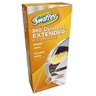 Swiffer 360 Dusters Extender Kit,  3 Unscented Dusters With Extendable handle (Pack of 3) (Packaging May Vary)