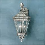 Thomas Lighting Astoria 3 Light Silver Slate Outdoor Wall Sconce 10 in, - M5230-66