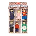 Melissa & Doug Wooden Family Doll Set