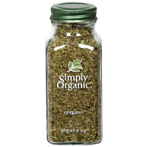 Simply Organic Oregano, 0.75-Ounce Container (Pack of 5)
