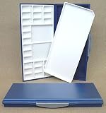 Watercolor 26 Well Color Palette Box with Rubber Gasket Seal