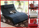 Produkt-Bild: Relaxliege Recamiere Chaiselongue Livorno XXL, LEDER