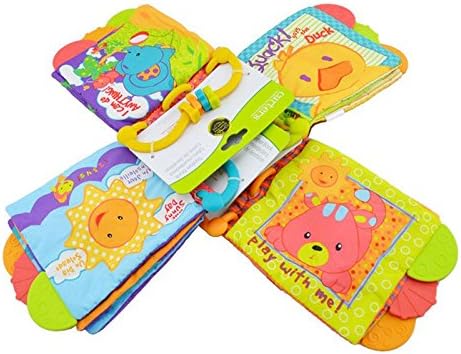 Kid Animal Cloth Book Infant Baby Intelligence Development Toy Cognize Books A65