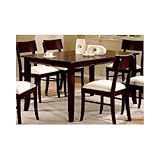Cappuccino Finish Dining Table by Coaster