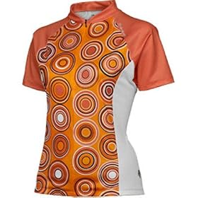 Buy Descente 2009 Ladies Genesis Short Sleeve Cycling Jersey - Apricot Coral - 13520APCL