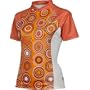 Descente 2009 Women's Genesis Short Sleeve Cycling Jersey - Apricot/Coral - 13520APCL (S)