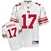 Plaxico Burress White Reebok NFL Replica New York Giants Youth Jersey