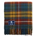Antique Buchanan Tartan Premium Wool Throw