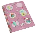 Moulin Roty Cahier rose