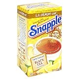 Review Snapple  / Snapple Le-mmm-on Flavored Black Tea, Tea Bags, 20-Count Boxes (Pack of 12)