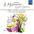 Britten: A Midsummer Night's Dream by Benjamin Britten, Richard Hickox, City of London Sinfonia, Adrian Thompson, and Andrew Gallacher