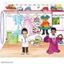 Dress-Up Fun Feltboard Felt Doll Set - Pre-Cut Figures with Playboard