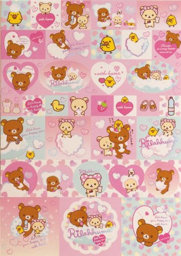 Imagen 5 de Bloc de notas Rilakkuma con osos y un pollito en la bañera